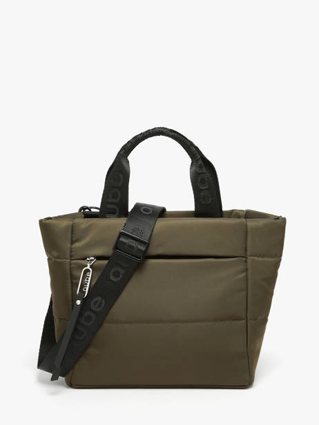 Ccrossbody Satchel Cumulus Recycled Nylon Aube Green cumulus 101CS04