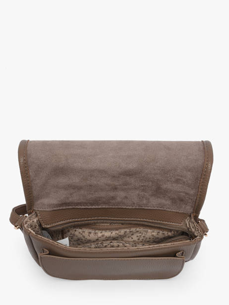 Sac Bandoulière Grained Miniprix Marron grained F7532 vue secondaire 2