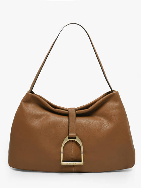 Sac Porté épaule Etalon Cuir Etrier Beige etalon EETA197M
