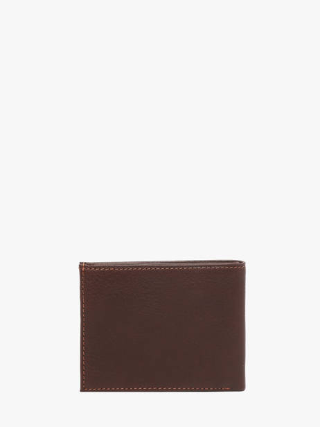 Portefeuille Ange Cuir Arthur & aston Marron ange 488 vue secondaire 3