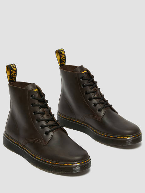 Bottines Thurston Chukka En Cuir Dr martens Noir unisex 27779201 vue secondaire 2
