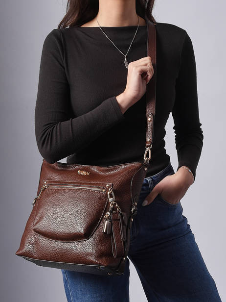 Sac Bandoulière Marsha Guess Marron marsha BG950104