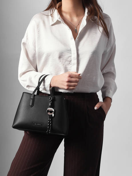 Satchel K Ikon Karl lagerfeld Black k ikon B1W30003 other view 1