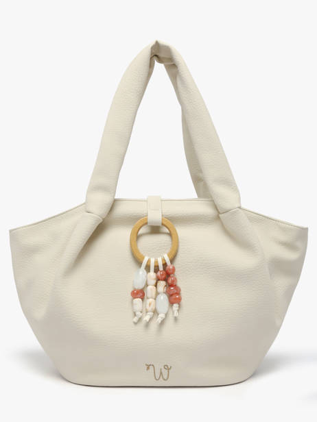 Sac Porté épaule Woomen Beige camomille pearl WCAE07