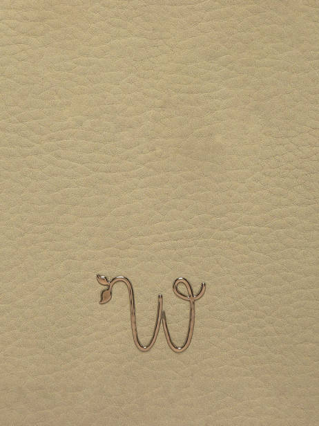 Porte-monnaie Camomille Pearl Woomen Vert camomille pearl WCAE95 vue secondaire 4