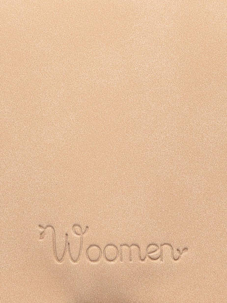 Coin Purse Crocus Woomen Beige crocus WCRO99 other view 3