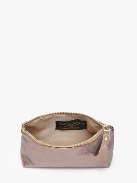 Trousse Nine Cuir Milano Rose nine NI22114 vue secondaire 1