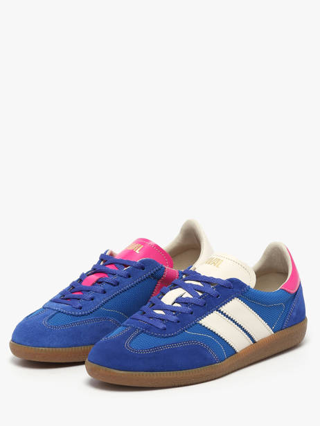 Sneakers En Cuir Caval Bleu women BAPULS60 vue secondaire 1