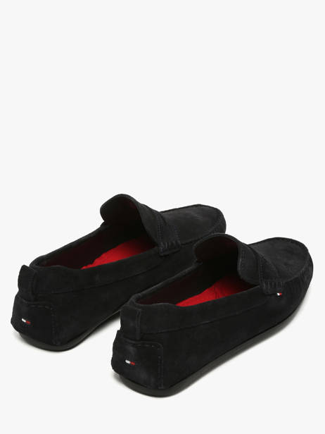 Mocassins En Cuir Tommy hilfiger Bleu men 5789DW5 vue secondaire 2