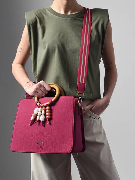 Sac Porté Main Camomille Pearl Woomen Rose camomille pearl WCAE1M vue secondaire 2