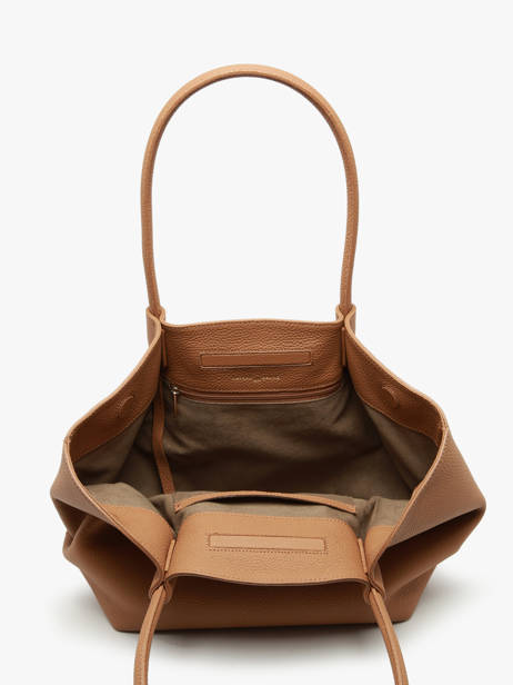 Sac Porté épaule Galatée Cuir Nathan baume Marron nymphea 3 vue secondaire 3