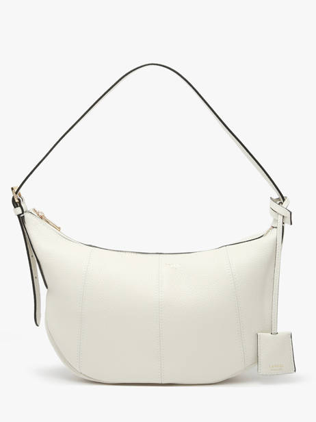 Sac Hobo Zippé M Victoire Cuir Lancel Blanc victoire A13993