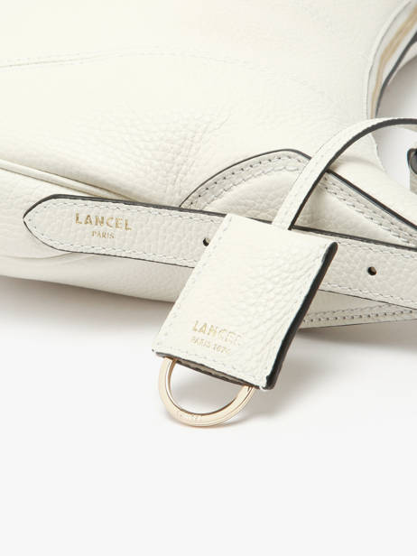 Sac Hobo Zippé M Victoire Cuir Lancel Blanc victoire A13993 vue secondaire 3