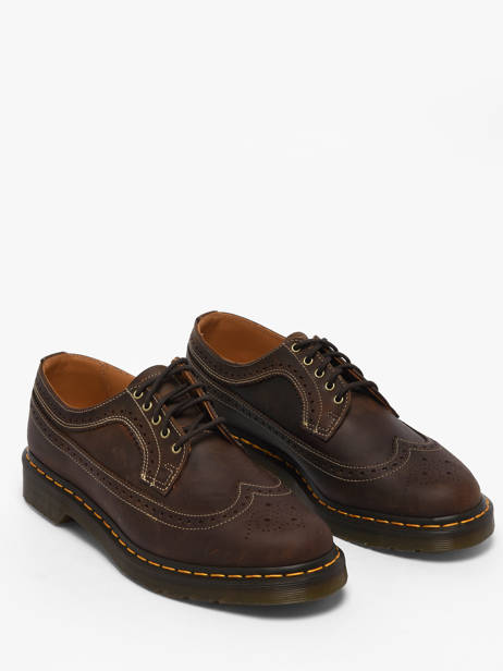 Chaussures Derbies 3989 En Cuir Dr martens Marron men 40553201 vue secondaire 1