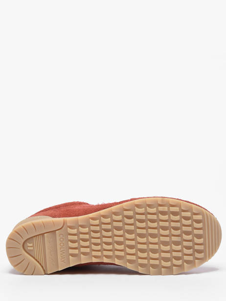 Sneakers En Cuir Coolway Rouge men 8653807 vue secondaire 4