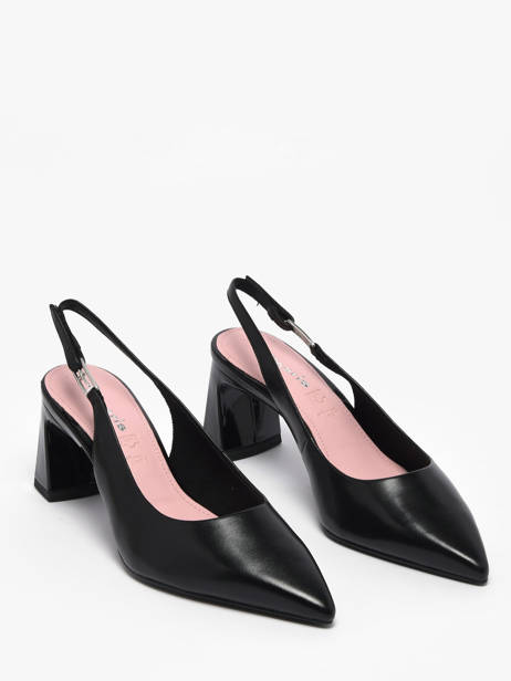 Escarpins En Cuir Tamaris Noir accessoires 46 vue secondaire 1