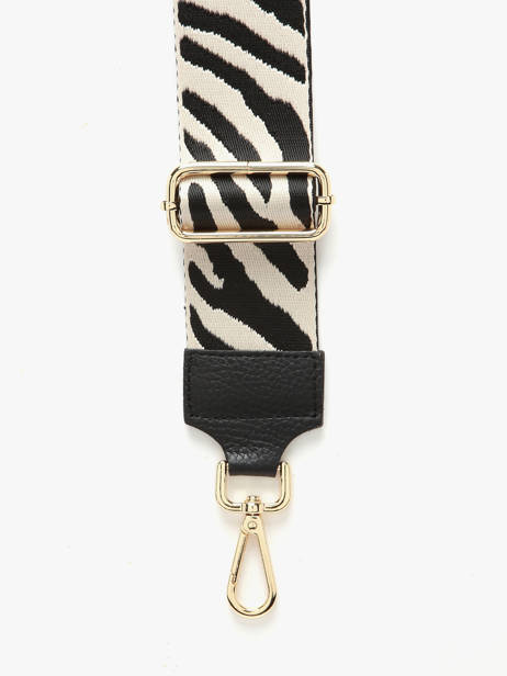 Bandoulière De Sac Caviar Milano Noir caviar CA25ZBOB vue secondaire 1