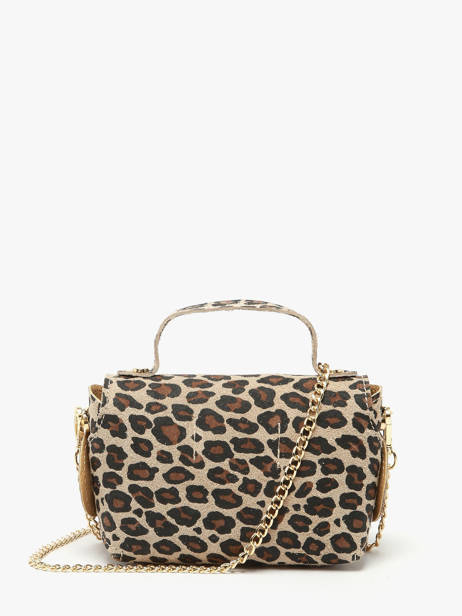 Sac Bandoulière Velvet Leopardo Milano Multicolore velvet leopardo VL24117 vue secondaire 4