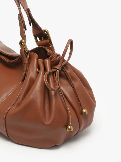 Sac 24h  Icone Cuir Gerard darel Marron icone DDS01410 vue secondaire 5