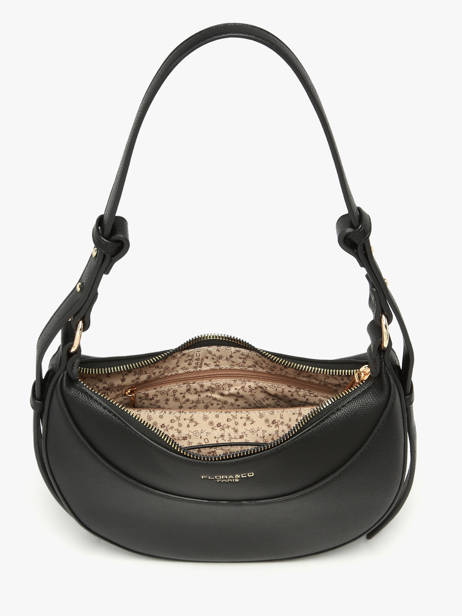 Sac Porté épaule Saffiano Miniprix Noir saffiano F8583 vue secondaire 2