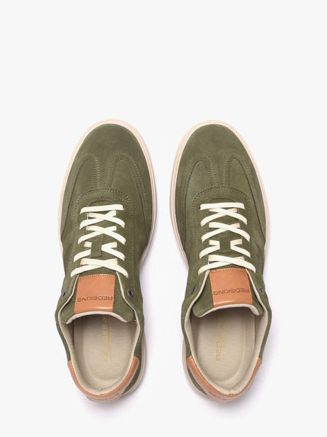 Sneakers Quadra En Cuir Redskins Vert men QUADRA vue secondaire 3