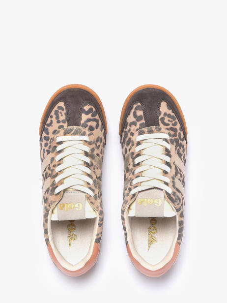Sneakers En Cuir Gola Multicolore women CLB866ZC vue secondaire 3