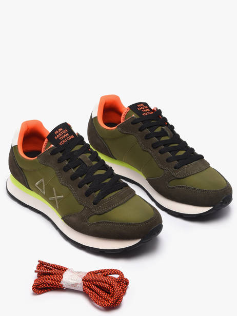 Sneakers Sun68 Vert men Z3610219 vue secondaire 1