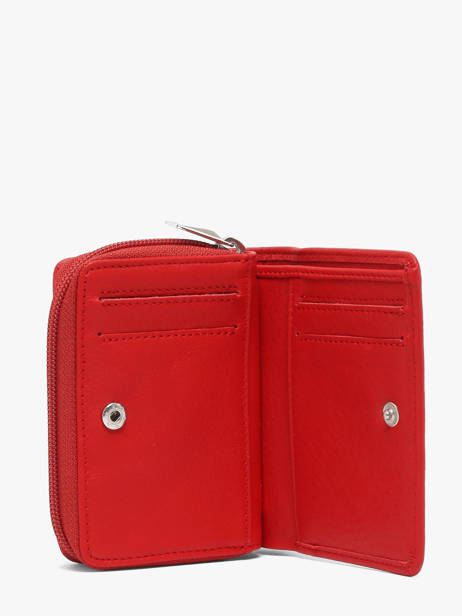 Porte-monnaie Ange Cuir Arthur & aston Rouge ange 161 vue secondaire 3