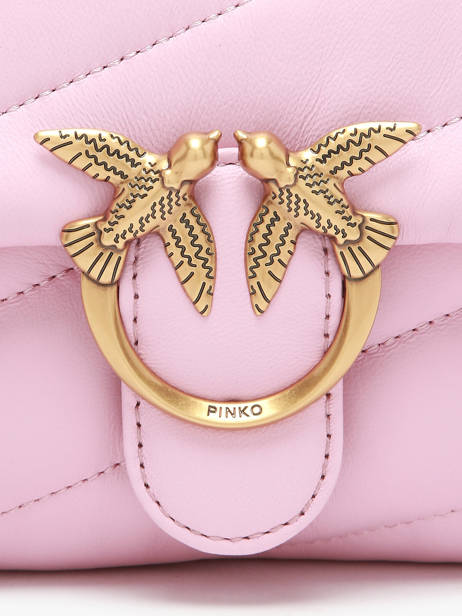 Leather Love Baby Puff Crossbody Bag Pinko Pink love bag puff A0F2 other view 3