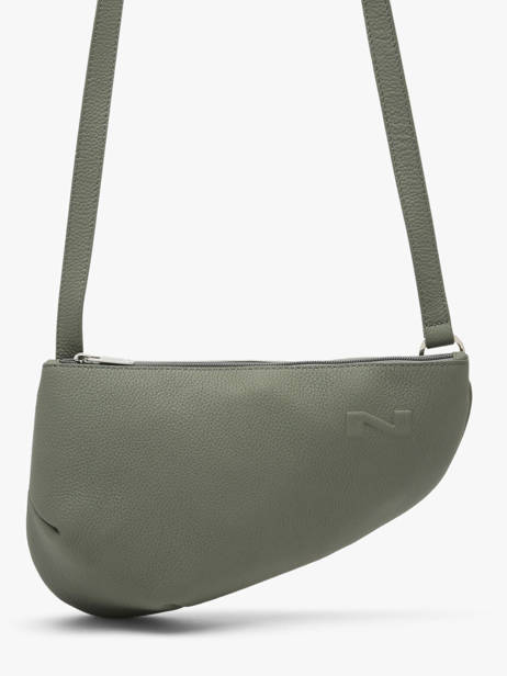 Sac Bandoulière Large City Perle Cuir Nathan baume Vert n city 1 vue secondaire 1