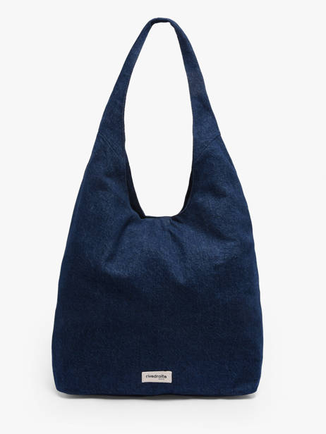 Sac Porté épaule Timeless Coton Rivedroite Bleu timeless RICHETIM