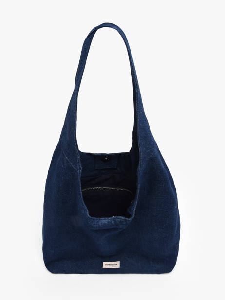 Sac Porté épaule Timeless Coton Rivedroite Bleu timeless RICHETIM vue secondaire 2