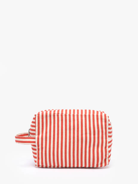 Trousse De Toilette Rivedroite Rouge spring striped TOUXLSTR vue secondaire 2