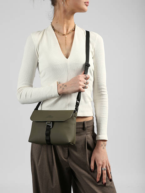 Sac Bandoulière City Polyester Recyclé Ucon acrobatics Vert city YURI vue secondaire 1