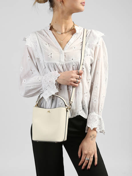 Crossbody Bag Reese Leather Lauren ralph lauren White reese 31969365 other view 1