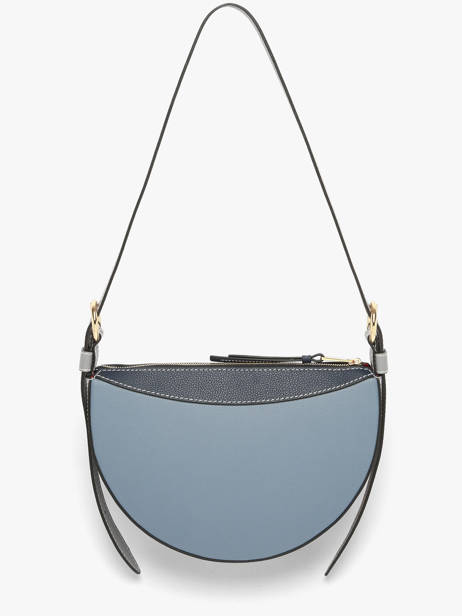 Sac Bandoulière Faubourg Cuir Lancel Bleu faubourg A13545 vue secondaire 4