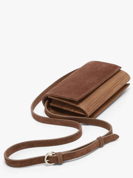 Sac Bandoulière N City Nathan baume Marron n city 12TX vue secondaire 1