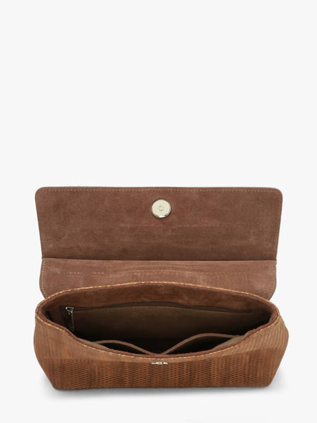 Sac Bandoulière Nathan Nathan baume Marron nathan 18TX vue secondaire 3