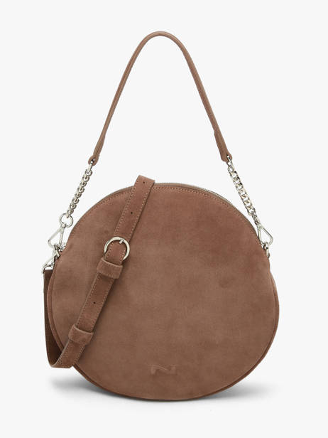 Suede Leather Anna Shoulder Bag Nathan baume Brown nathan 9S