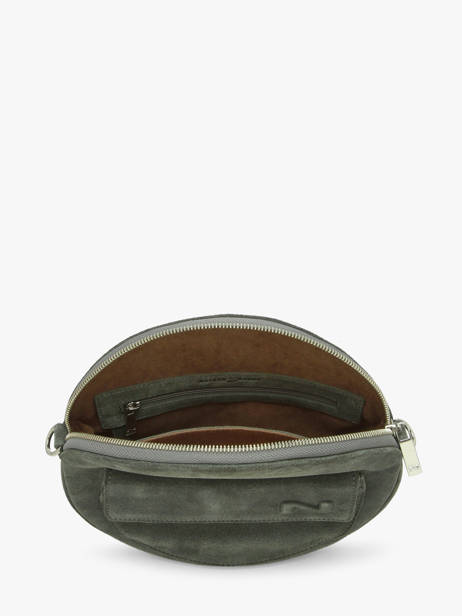 Suede Leather Dorine Crossbody Bag Nathan baume Green nathan 32PS other view 4
