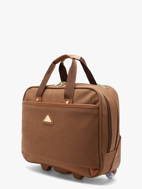 Pilot Case On Wheels Snowball Brown business 12040 other view 3