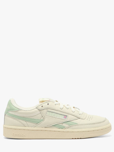 Sneakers In Leather Reebok Beige women 233957