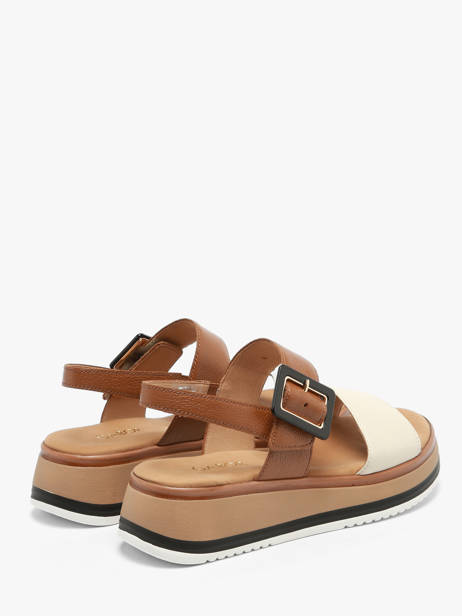 Platform Sandals In Leather Gabor Brown women 52 other view 1