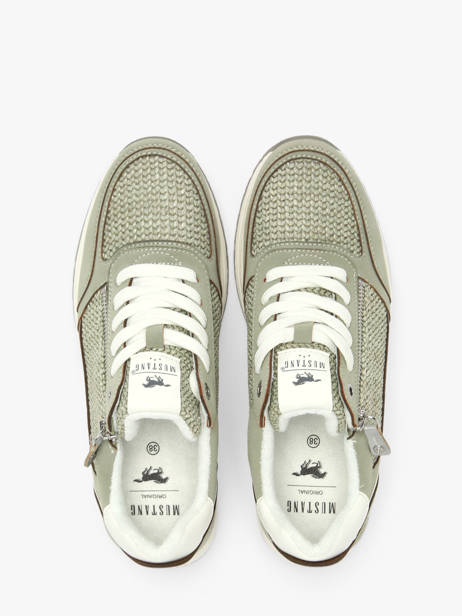 Sneakers Mustang Green women M0532011 other view 3