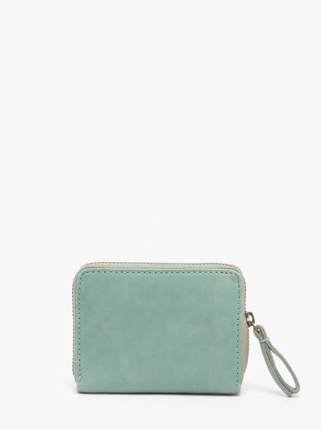 Coin Purse Heritage Leather Biba Blue heritage BT12 other view 2