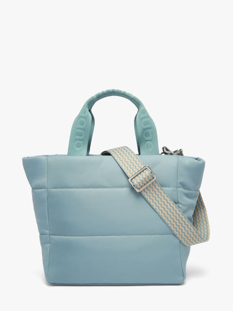 Sac Porté Main Et Bandoulière Cumulus Nylon Recyclé Aube Bleu cumulus 101CS04 vue secondaire 4