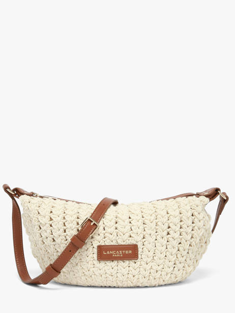 Shoulder Bag Tresse Coton Lancaster Beige tresse coton 68