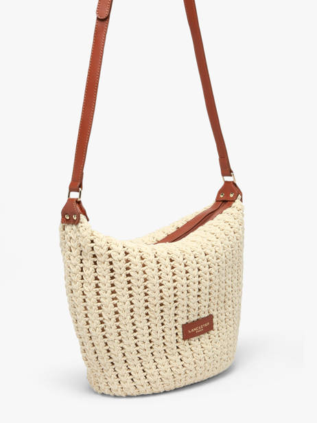 Shoulder Bag Tresse Coton Lancaster Beige tresse coton 69 other view 2