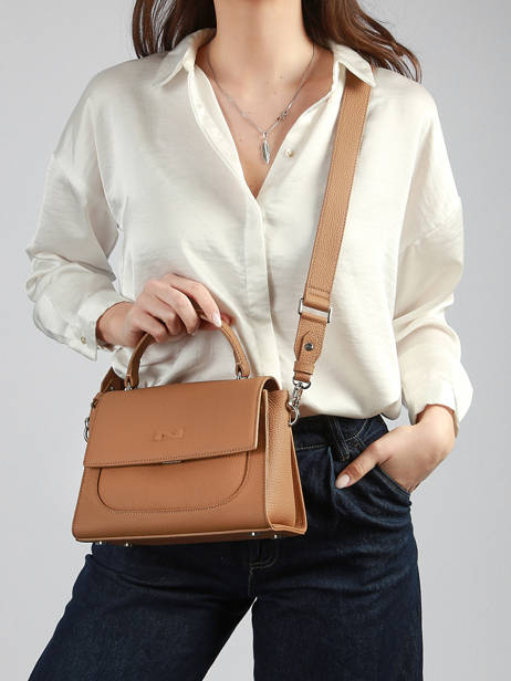 Leather Charlene Crossbody Bag Nathan baume Brown event 9 other view 1