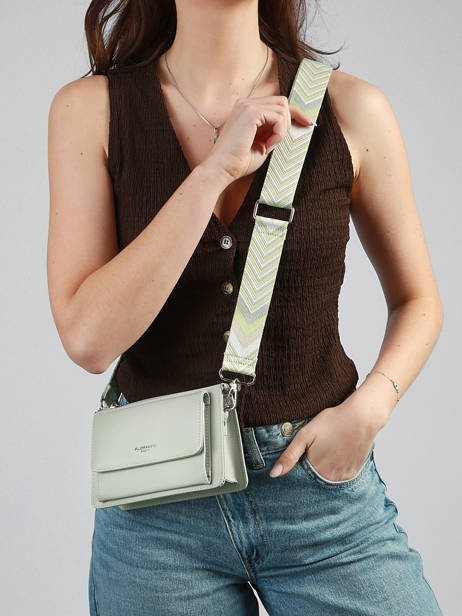 Shoulder Bag Saffiano Miniprix Green saffiano F5023 other view 1